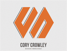 Tablet Screenshot of cory-crowley.com